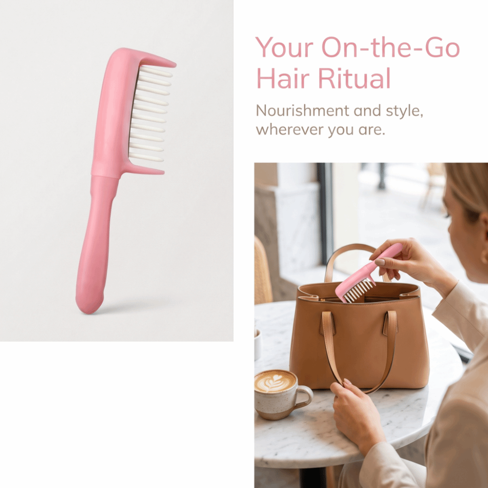 Hair Care - Applicateur de soins capillaires multifonctionnel, mini