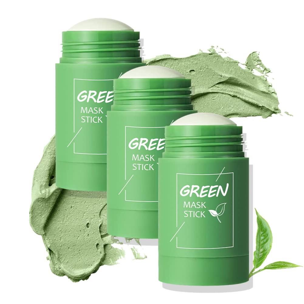 Green Tea Cleansing Clay Mask - Bâton d'argile à thé vert pour