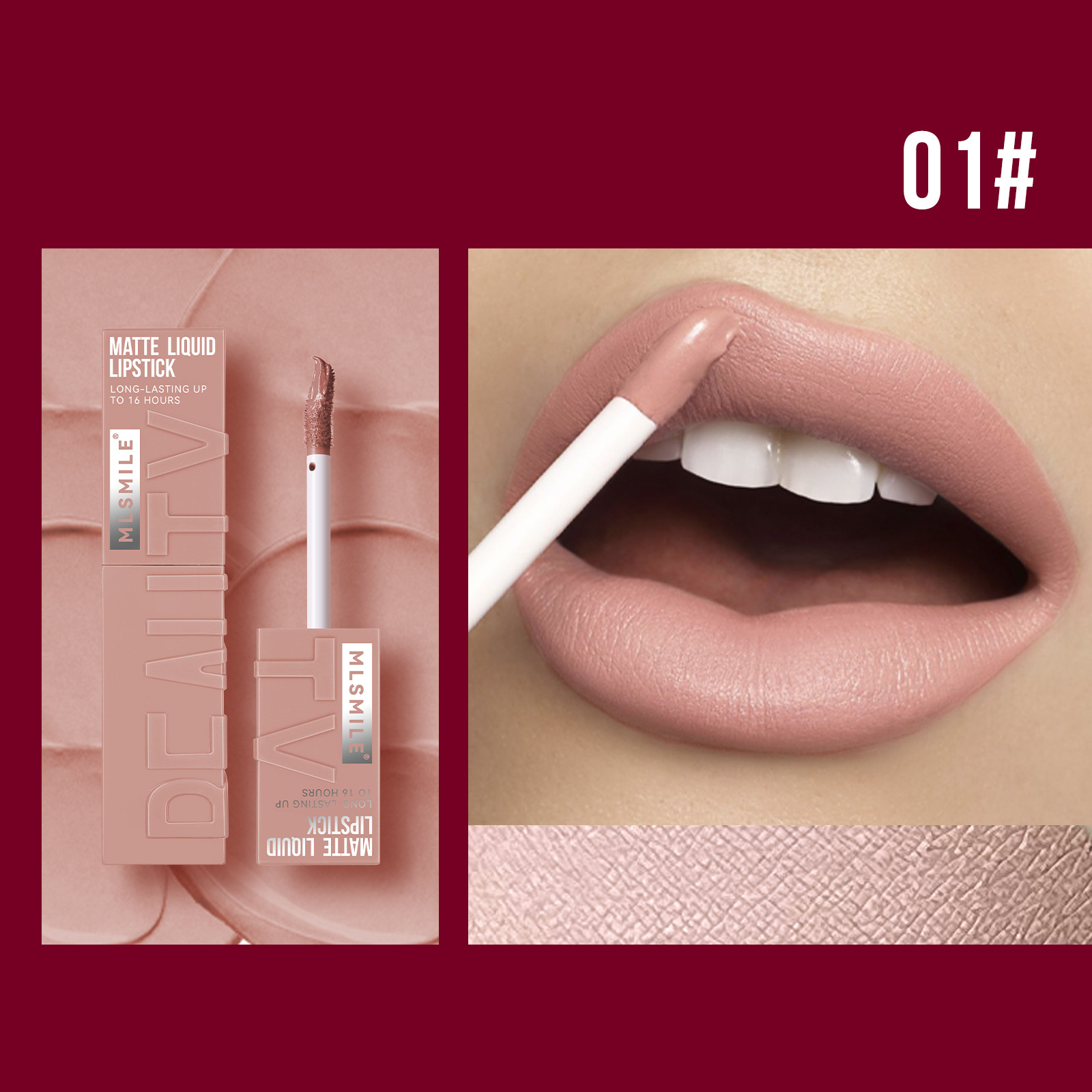 Matte Velvet Lip Tint Long Lasting - Rouge à lèvres liquide mat 6