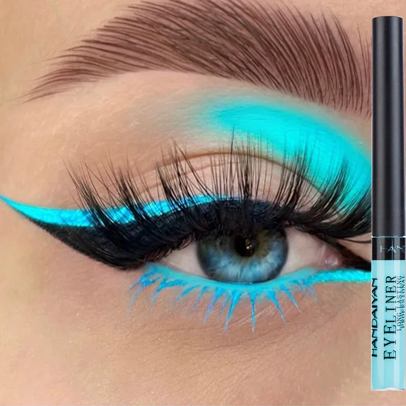 Crayon Eyeliner liquide coloré - Waterproof Liquid Eyeliner Pen avis et prix