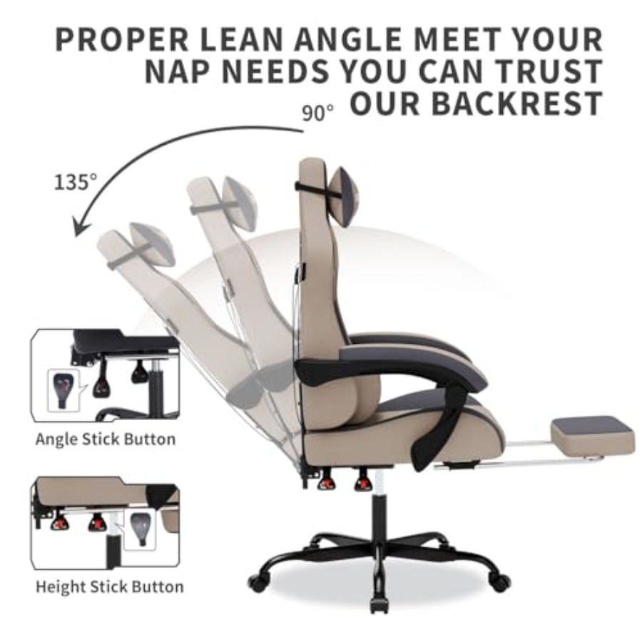 Chaise de jeu avec fonction ma - Massage avis et prix