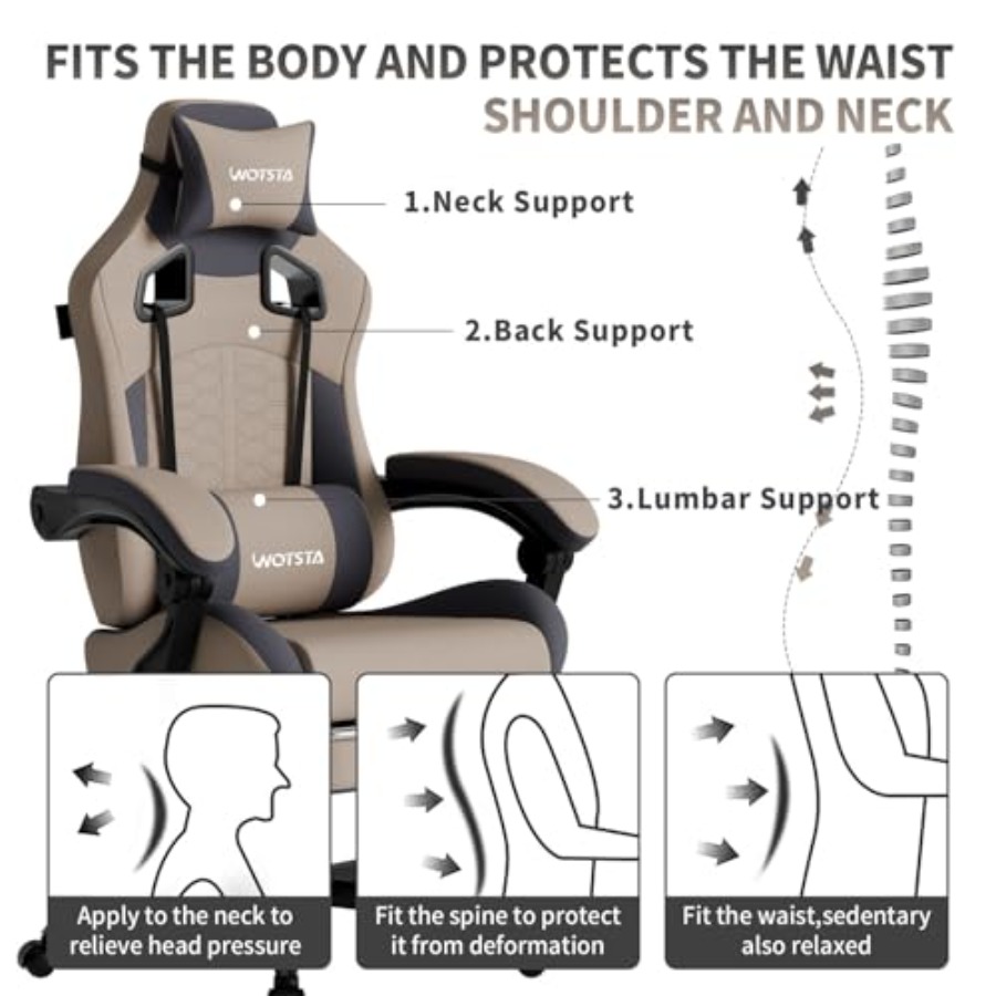 Chaise de jeu avec fonction ma - Massage avis et prix