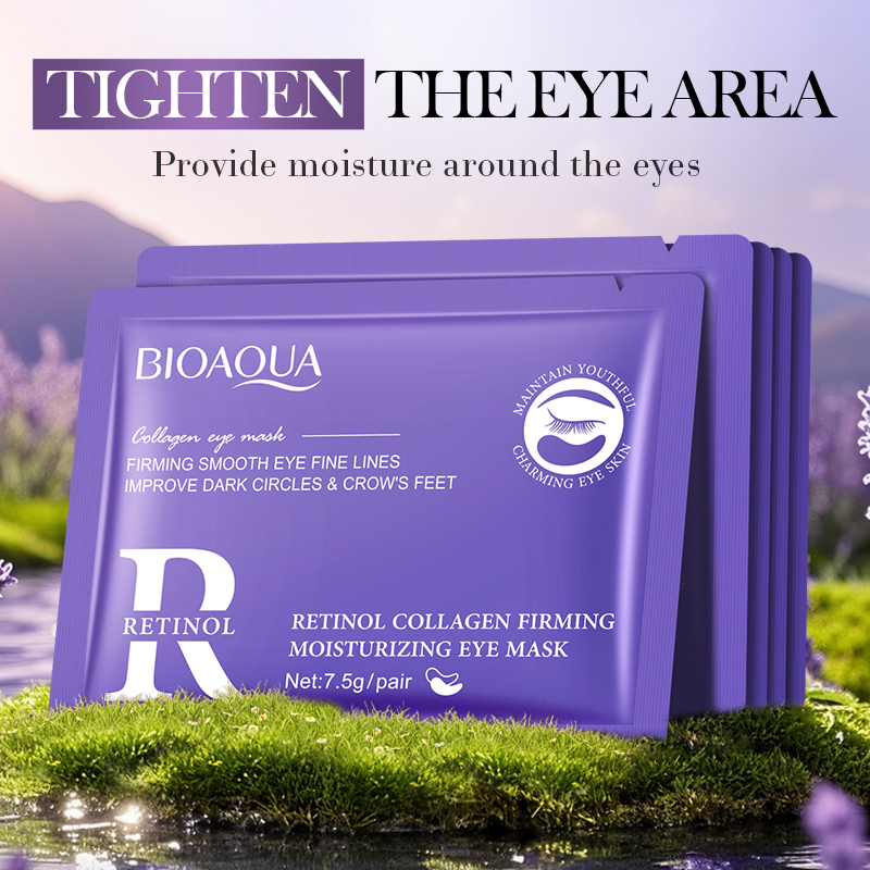 BIOAQUA rétinol cristal collag - Collagen Under Eye Patches avis et prix