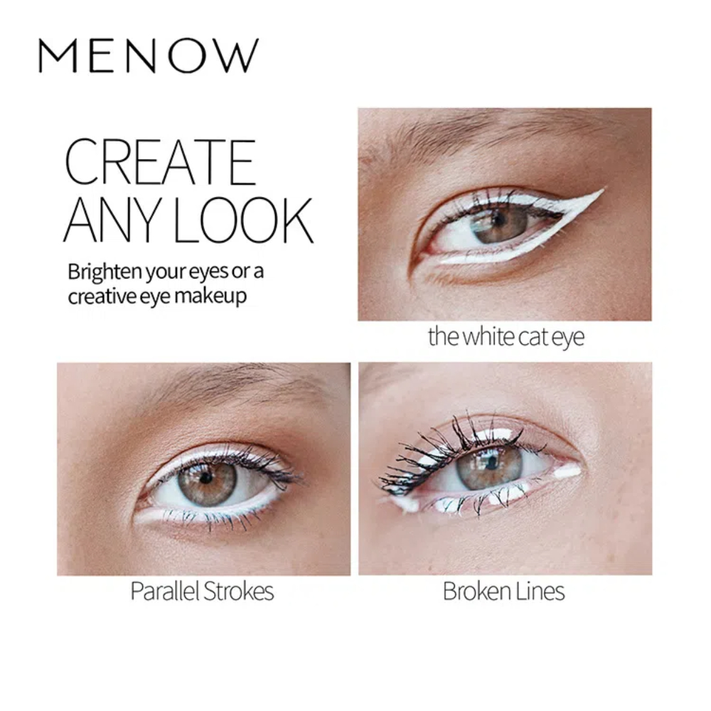 12 pièces Eyeliner blanc maqui - Waterproof Liquid Eyeliner Pen avis et prix