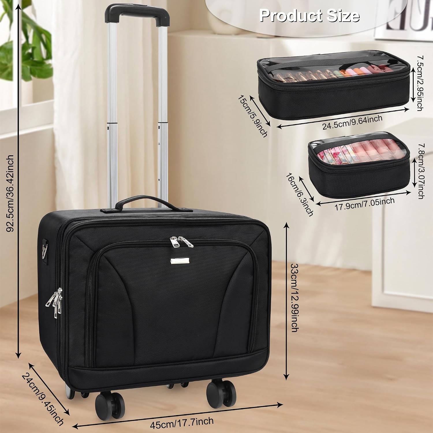 Valise de maquillage extra-lar - Makeup avis et prix