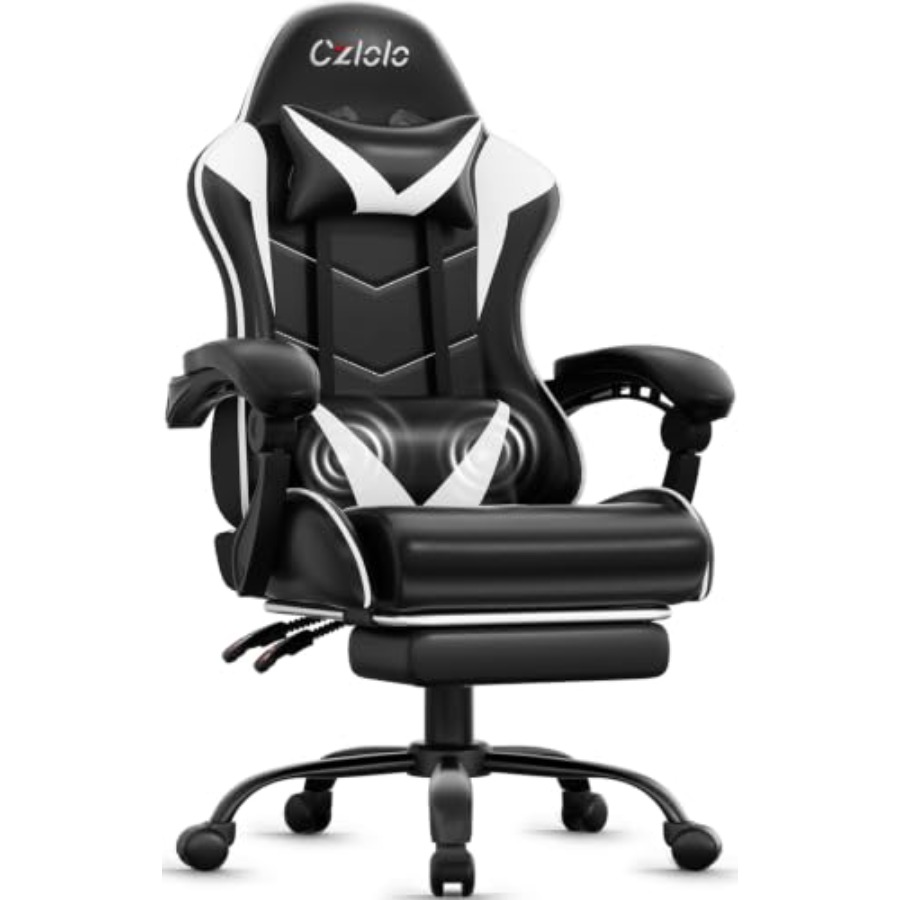 Chaise de jeu avec repose-pied - Massage avis et prix