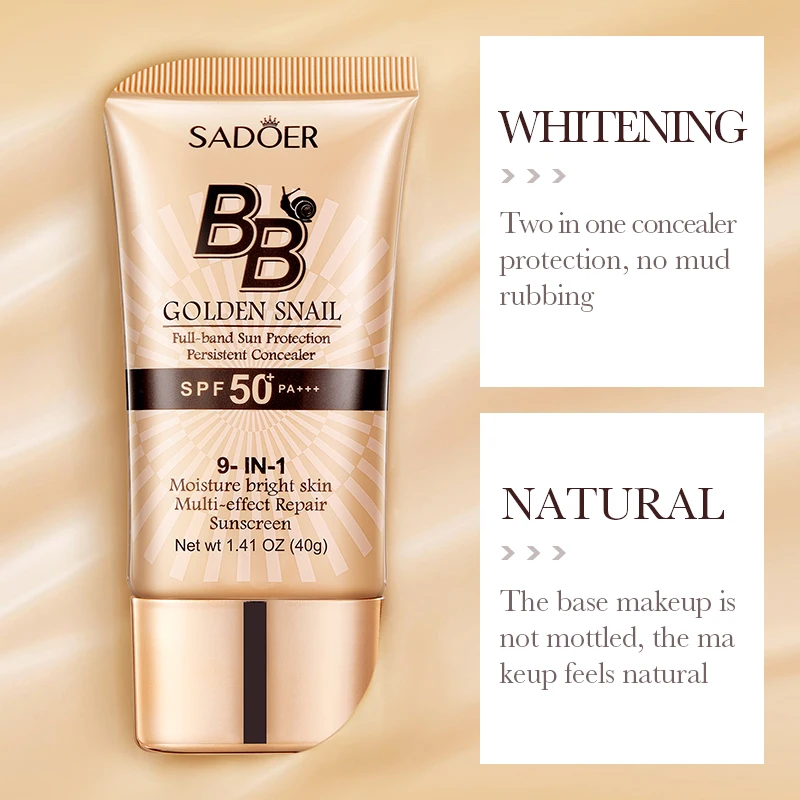 SPF50 crème solaire BB crème v - Spf 50 Waterproof Sunscreen avis et prix