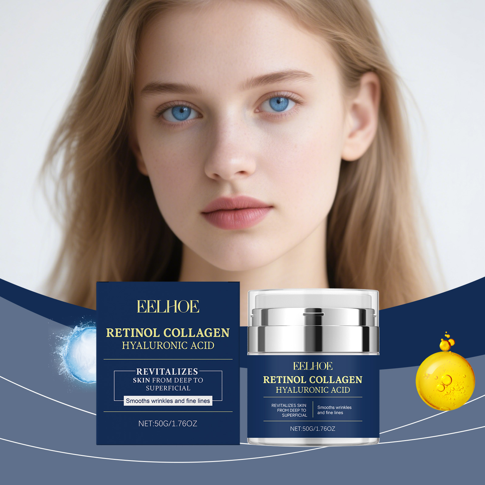 EELHOE – crème au collagène ré - Retinol Anti Wrinkle Cream avis et prix